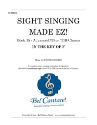 Sight Singing Made EZ TB Singer's Edition cover Thumbnail